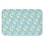 Happy Llama And Cactus Pattern Print Indoor Door Mat