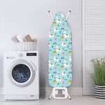 Happy Llama And Cactus Pattern Print Ironing Board Cover