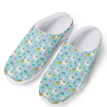 Happy Llama And Cactus Pattern Print Mesh Casual Shoes