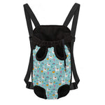 Happy Llama And Cactus Pattern Print Pet Carrier Backpack