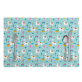 Happy Llama And Cactus Pattern Print Placemat