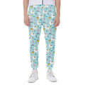Happy Llama And Cactus Pattern Print Joggers
