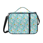 Happy Llama And Cactus Pattern Print Shoulder Strap Bible Bag