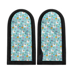 Happy Llama And Cactus Pattern Print Skillet Handle Cover