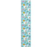 Happy Llama And Cactus Pattern Print Table Runner
