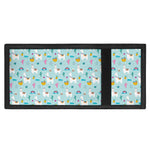 Happy Llama And Cactus Pattern Print Trifold Wallet