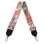 Happy Llama Pattern Print Bag Strap