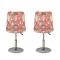 Happy Llama Pattern Print Bar Stool Covers