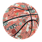 Happy Llama Pattern Print Basketball