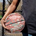 Happy Llama Pattern Print Basketball