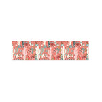 Happy Llama Pattern Print Bed Runner