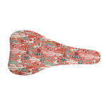 Happy Llama Pattern Print Bicycle Seat Cover