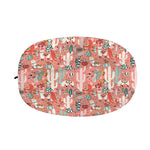 Happy Llama Pattern Print Car Side Mirror Covers
