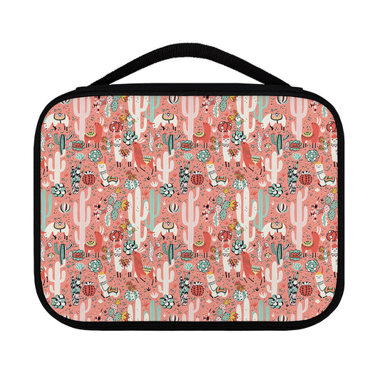 Happy Llama Pattern Print Classic Bible Case
