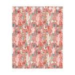 Happy Llama Pattern Print Curtain