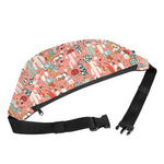 Happy Llama Pattern Print Fanny Pack