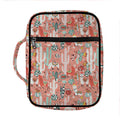 Happy Llama Pattern Print Front Pocket Bible Bag