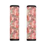 Happy Llama Pattern Print Handle Covers