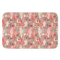 Happy Llama Pattern Print Indoor Door Mat