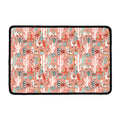 Happy Llama Pattern Print Kitchen Mat