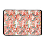Happy Llama Pattern Print Kitchen Mat