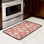 Happy Llama Pattern Print Kitchen Mat