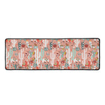 Happy Llama Pattern Print Long Kitchen Mat