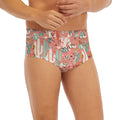 Happy Llama Pattern Print Men's Briefs