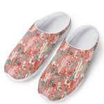 Happy Llama Pattern Print Mesh Casual Shoes