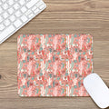 Happy Llama Pattern Print Mouse Pad