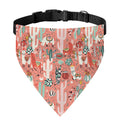 Happy Llama Pattern Print Over The Collar Dog Bandana