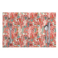 Happy Llama Pattern Print Placemat