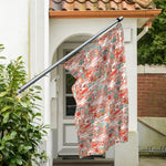 Happy Llama Pattern Print Polyester Flag
