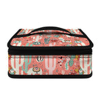 Happy Llama Pattern Print Small Lunch Bag