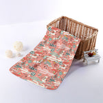 Happy Llama Pattern Print Towel