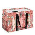 Happy Llama Pattern Print Utility Tote Bag