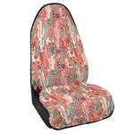 Happy Llama Pattern Print Waterproof Car Seat Cover