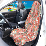 Happy Llama Pattern Print Waterproof Car Seat Cover