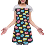 Happy Macarons Pattern Print Adjustable Apron