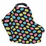 Happy Macarons Pattern Print Baby Seat Cover