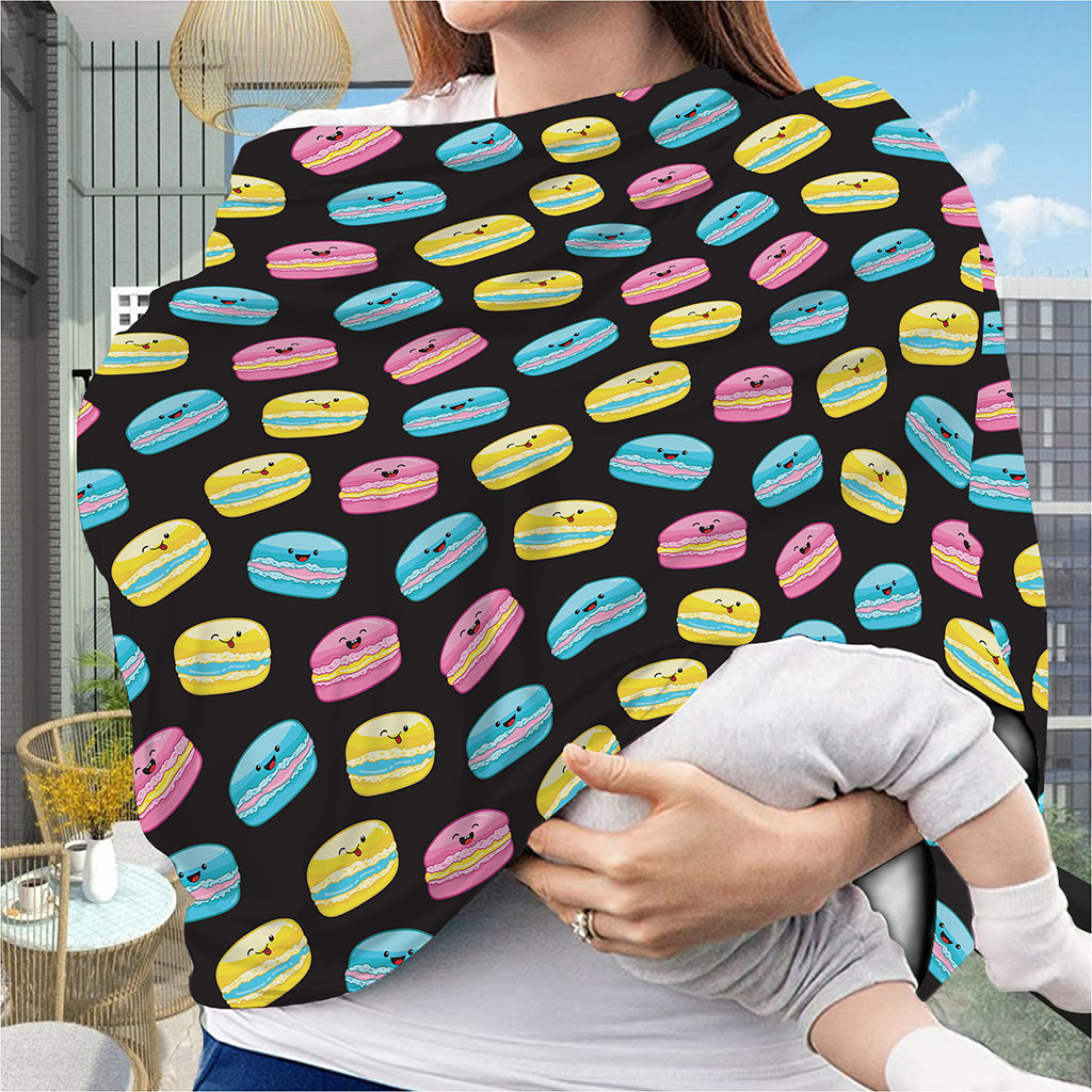 Happy Macarons Pattern Print Baby Seat Cover