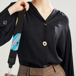 Happy Macarons Pattern Print Bag Strap