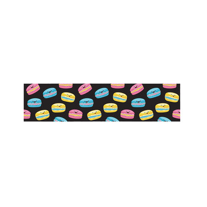 Happy Macarons Pattern Print Bed Runner
