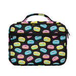 Happy Macarons Pattern Print Briefcase Bible Bag