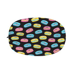 Happy Macarons Pattern Print Car Side Mirror Covers