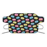 Happy Macarons Pattern Print Car Windshield Snow Cover