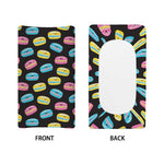 Happy Macarons Pattern Print Changing Pad Cover
