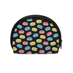 Happy Macarons Pattern Print Coin Purse