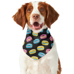Happy Macarons Pattern Print Dog Bandana