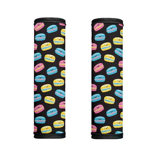 Happy Macarons Pattern Print Handle Covers